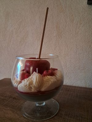 Bougie Pomme d'amour